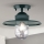Outdoor surface-mounted chandelier EDWARD 1xE27/60W/230V IP44 green