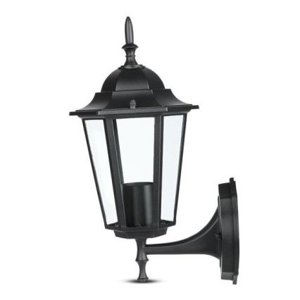 Outdoor wall lamp 1xE27/40W/230V IP44 black
