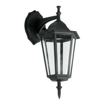 Outdoor wall lamp 1xE27/40W/230V IP44 black