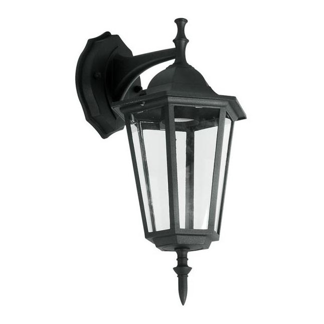 Outdoor wall lamp 1xE27/40W/230V IP44 black