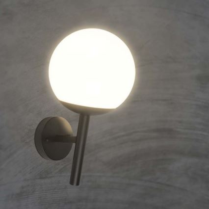 Outdoor wall lamp 1xE27/60W/230V IP44 black