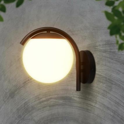 Outdoor wall lamp 1xE27/60W/230V IP44 black
