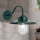 Outdoor wall lamp EDWARD 1xE27/60W/230V IP44 green