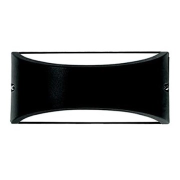 Outdoor wall light 1xE27/10W/230V IP54 black
