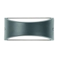 Outdoor wall light 1xE27/10W/230V IP54 grey