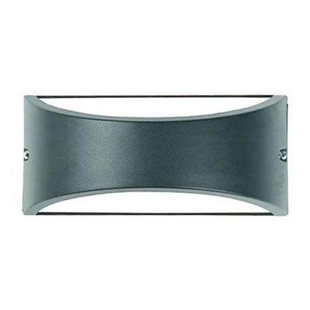 Outdoor wall light 1xE27/10W/230V IP54 grey