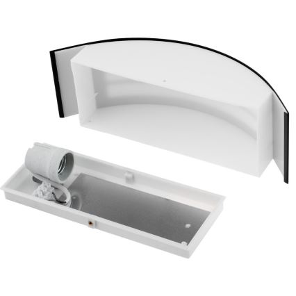 Outdoor wall light 1xE27/14W/230V IP44 black