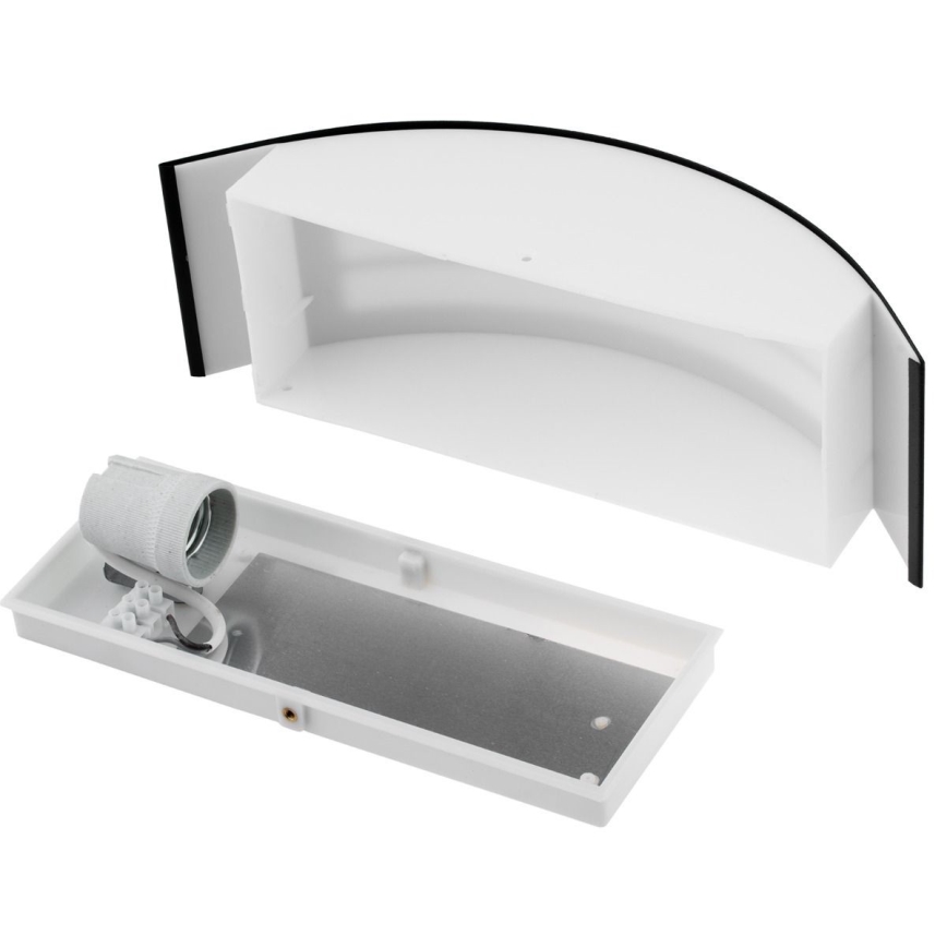 Outdoor wall light 1xE27/14W/230V IP44 black
