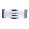 Outdoor wall light 1xE27/14W/230V IP44 matte chrome