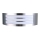 Outdoor wall light 1xE27/14W/230V IP44 matte chrome