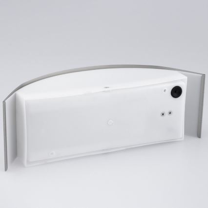 Outdoor wall light 1xE27/14W/230V IP44 matte chrome