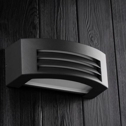 Outdoor wall light 1xE27/14W/230V IP54 black