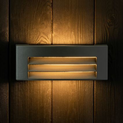 Outdoor wall light 1xE27/14W/230V IP54 black