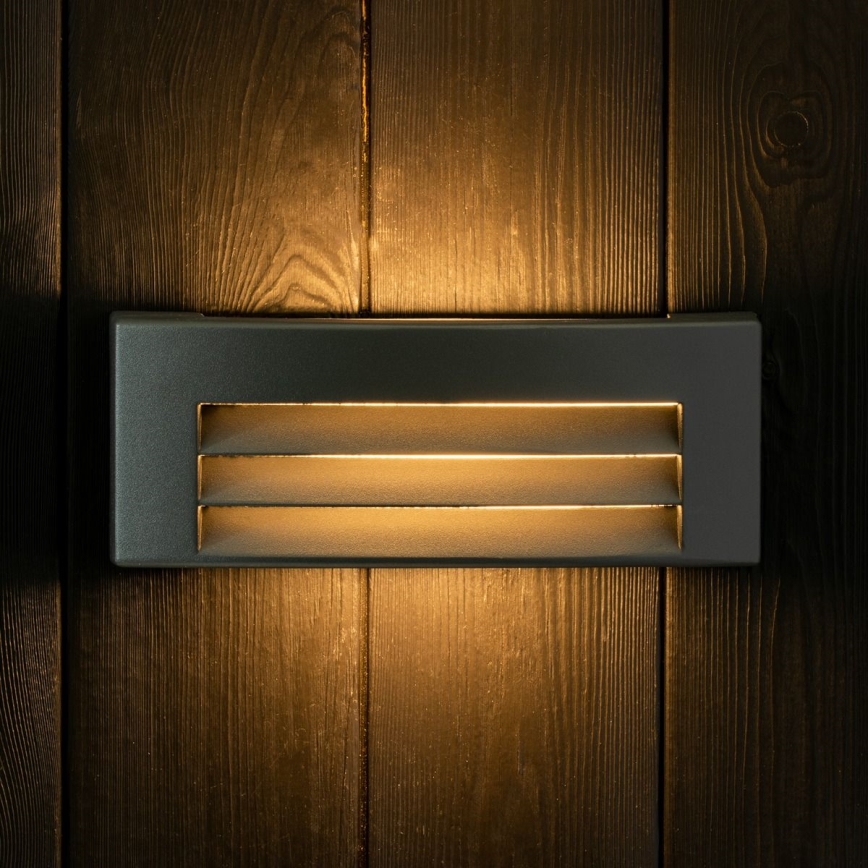 Outdoor wall light 1xE27/14W/230V IP54 black