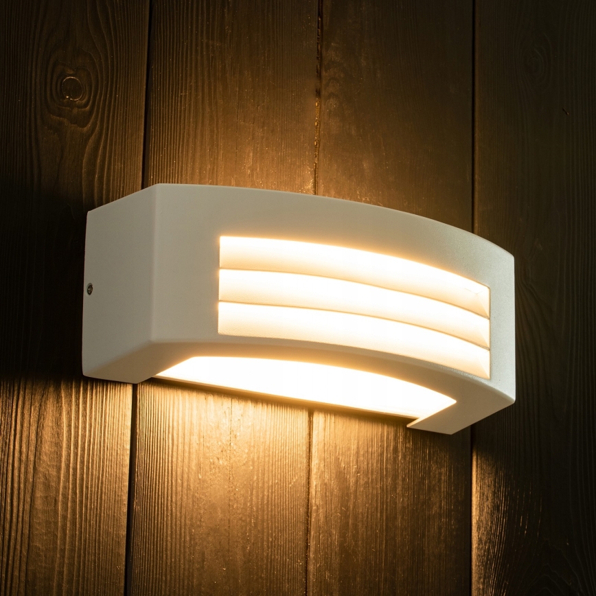 Outdoor wall light 1xE27/14W/230V IP54 grey