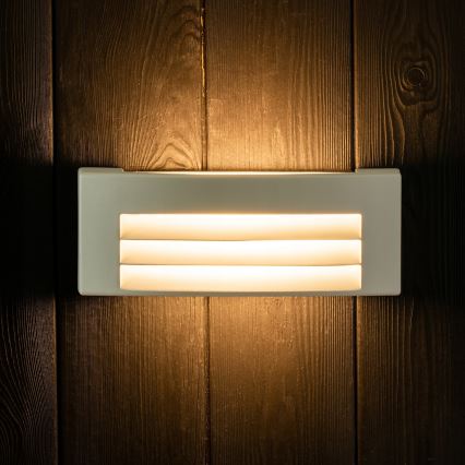 Outdoor wall light 1xE27/14W/230V IP54 grey