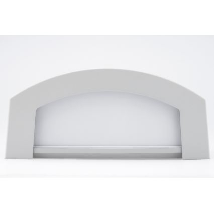 Outdoor wall light 1xE27/14W/230V IP54 grey