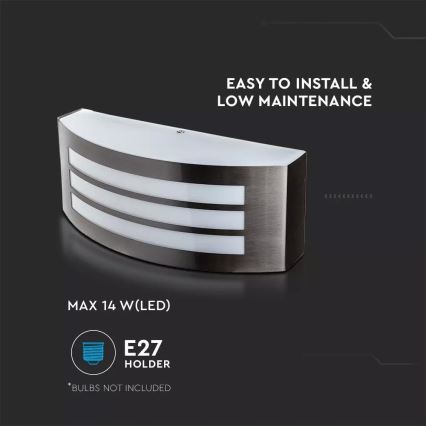 Outdoor wall light 1xE27/15W/230V IP44
