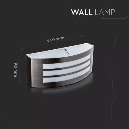 Outdoor wall light 1xE27/15W/230V IP44