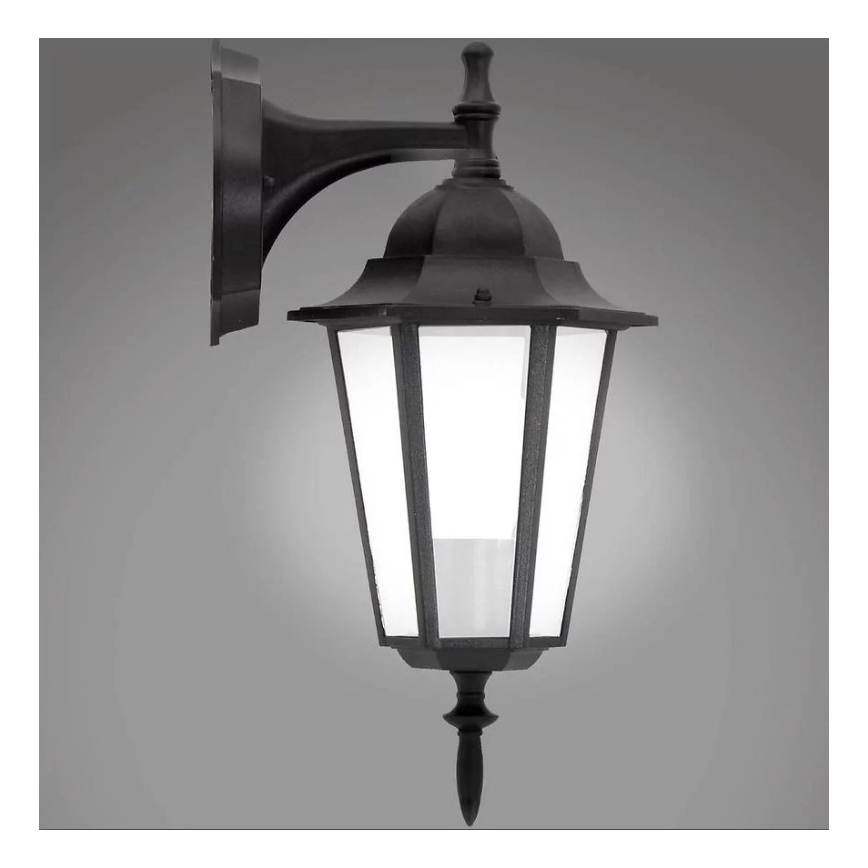 Outdoor wall light 1xE27/20W/230V IP43 black