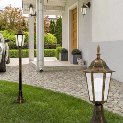Outdoor wall light 1xE27/20W/230V IP43 patina