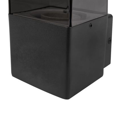 Outdoor wall light 1xE27/40W/230V IP44 black/smoked