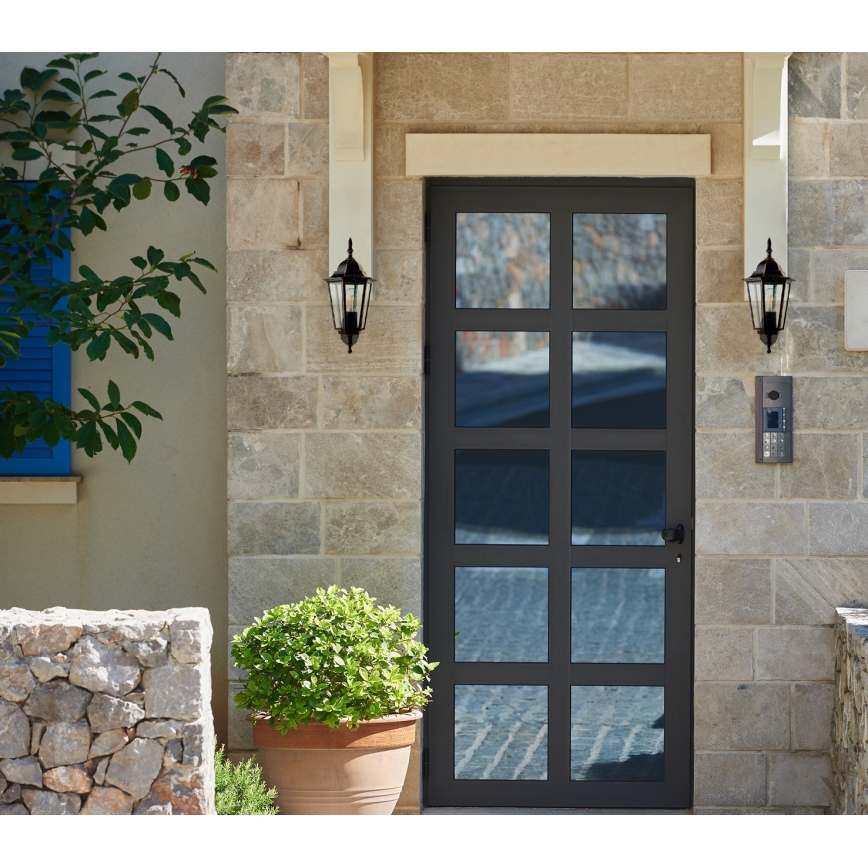 Outdoor wall light 1xE27/60W/230V IP44 black