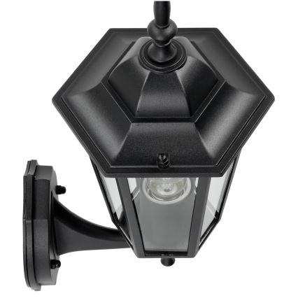 Outdoor wall light 1xE27/60W/230V IP44 black