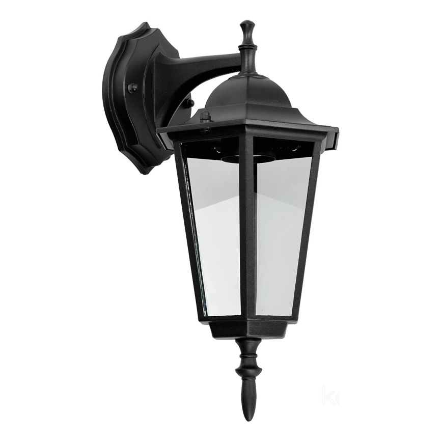 Outdoor wall light 1xE27/60W/230V IP44 black