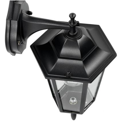 Outdoor wall light 1xE27/60W/230V IP44 black