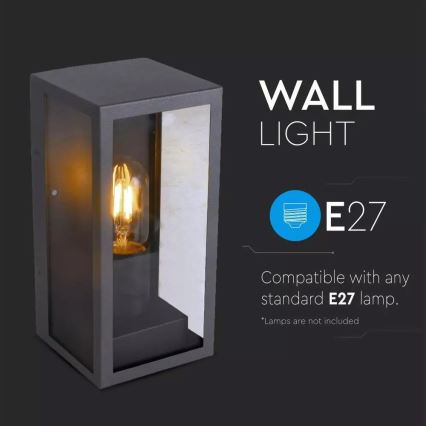 Outdoor wall light 1xE27/60W/230V IP44