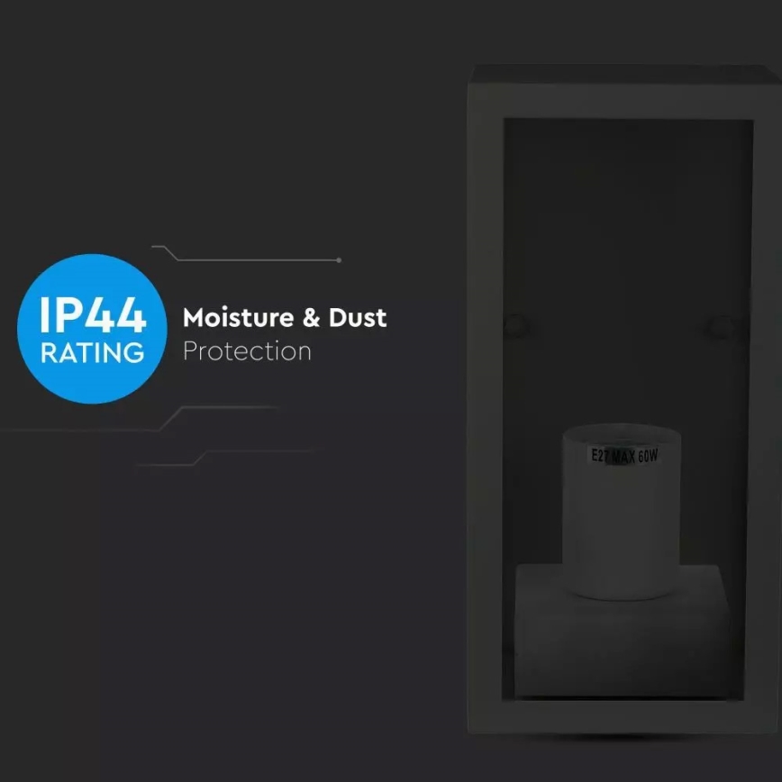 Outdoor wall light 1xE27/60W/230V IP44