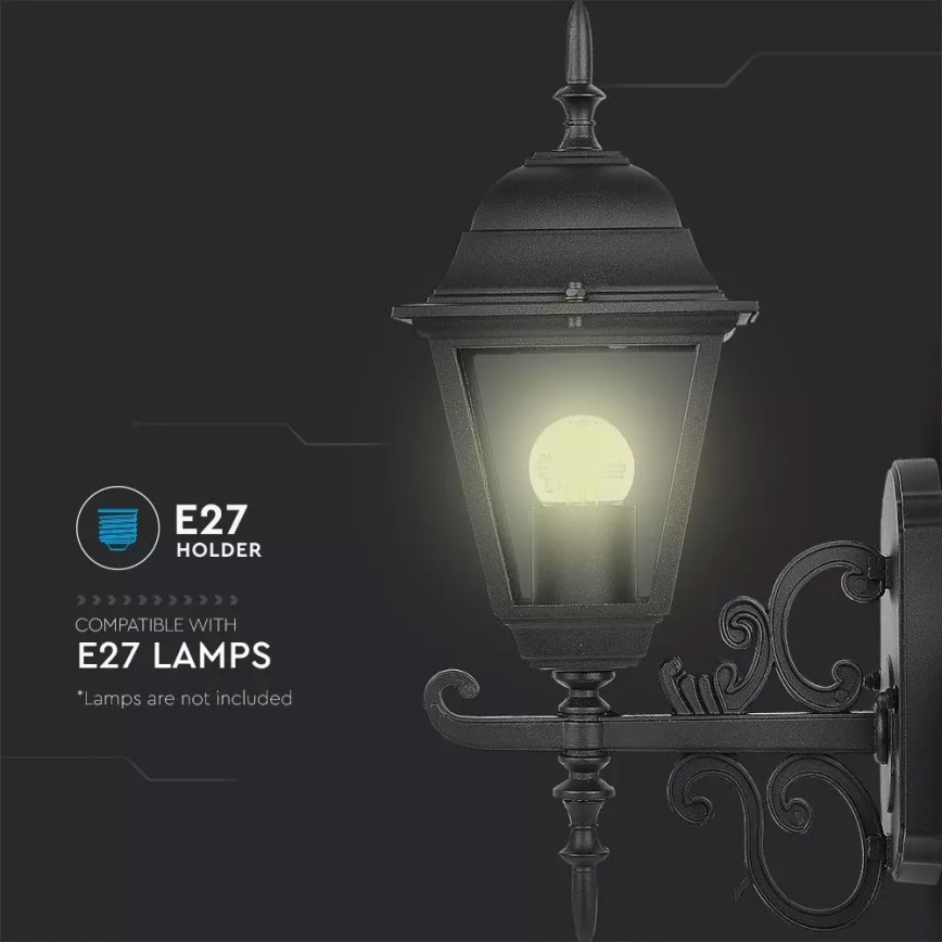 Outdoor wall light 1xE27/60W/230V IP44
