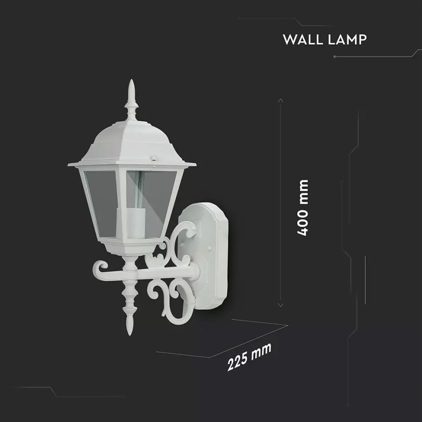 Outdoor wall light 1xE27/60W/230V IP44