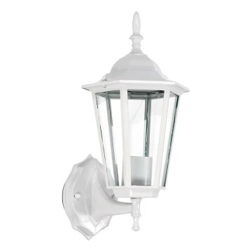 Outdoor wall light 1xE27/60W/230V IP44 white