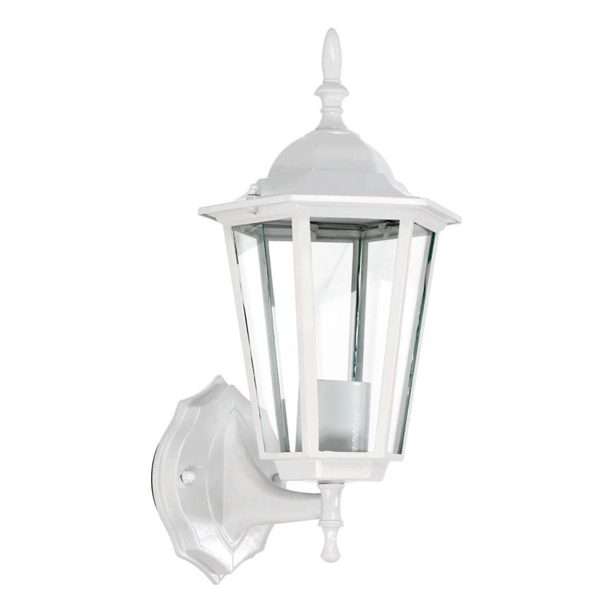 Outdoor wall light 1xE27/60W/230V IP44 white