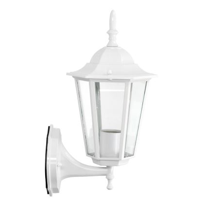 Outdoor wall light 1xE27/60W/230V IP44 white