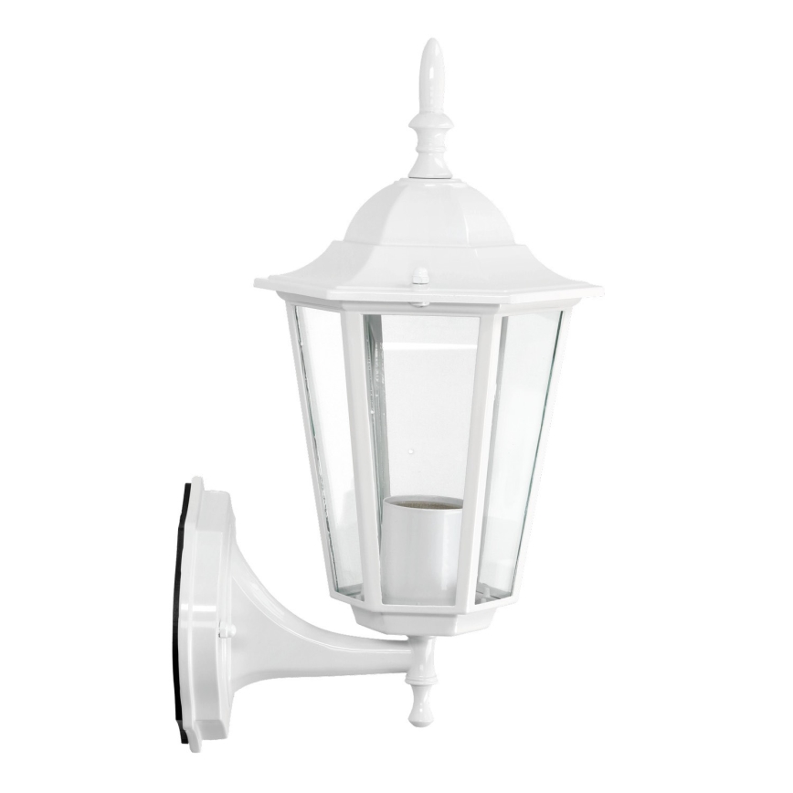 Outdoor wall light 1xE27/60W/230V IP44 white