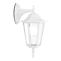 Outdoor wall light 1xE27/60W/230V IP44 white
