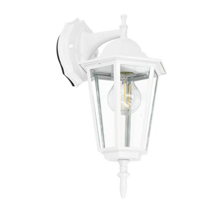 Outdoor wall light 1xE27/60W/230V IP44 white