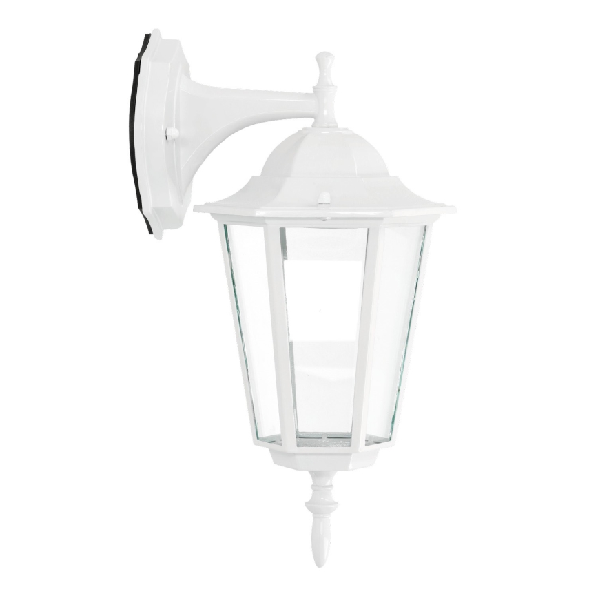 Outdoor wall light 1xE27/60W/230V IP44 white