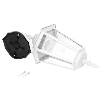 Outdoor wall light 1xE27/60W/230V IP44 white