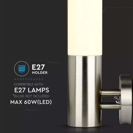 Outdoor wall light 1xE27/60W/230V IP65