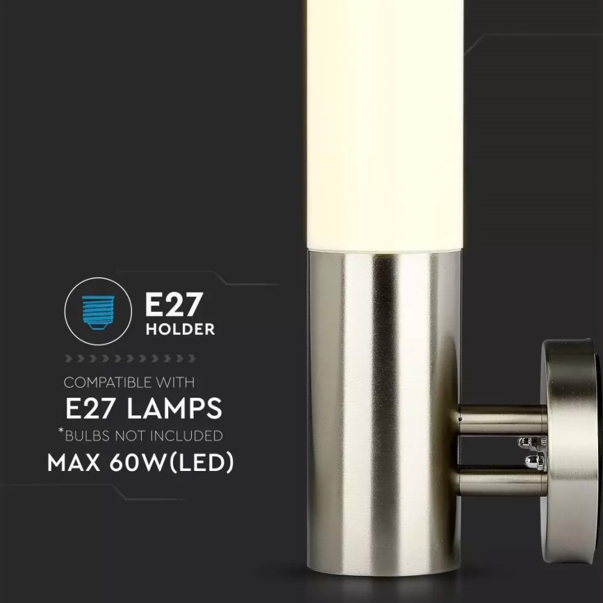 Outdoor wall light 1xE27/60W/230V IP65