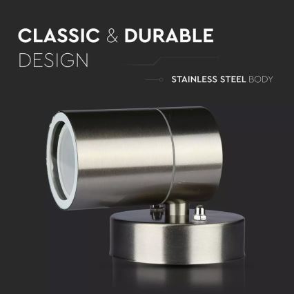 Outdoor wall light 1xGU10/35W/230V IP44
