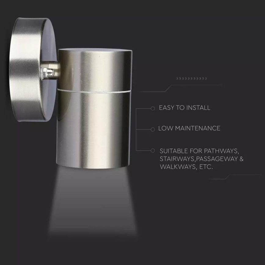 Outdoor wall light 1xGU10/35W/230V IP44