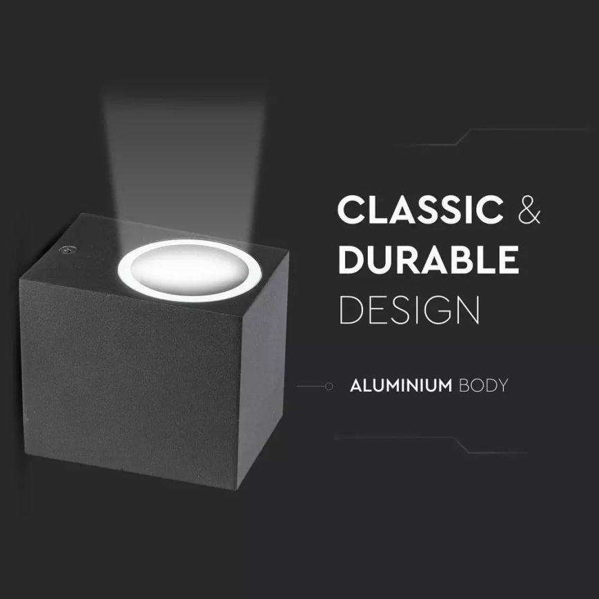 Outdoor wall light 1xGU10/35W/230V IP44