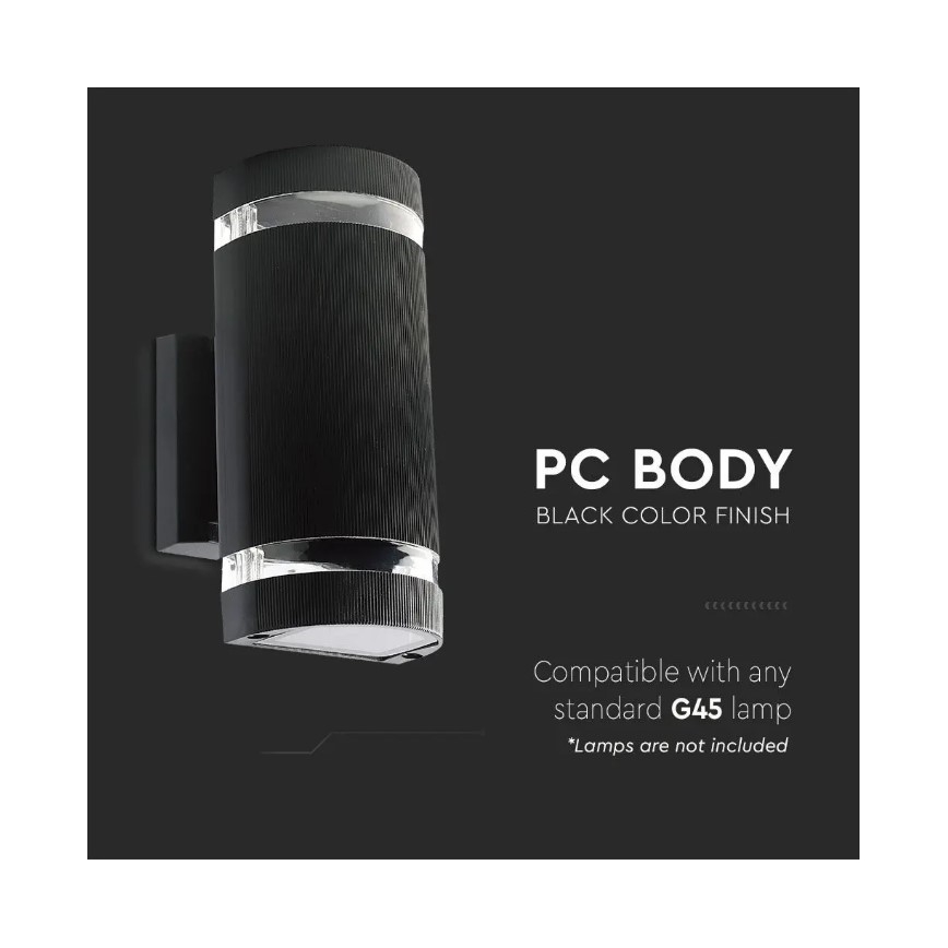 Outdoor wall light 2xE27/60W/230V IP44