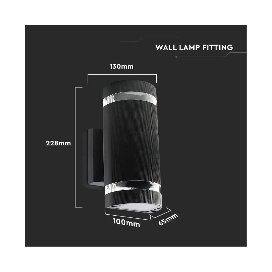 Outdoor wall light 2xE27/60W/230V IP44