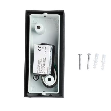 Outdoor wall light 2xGU10/20W/230V IP44